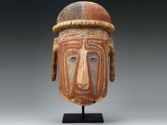 Pacific Islander Helmet mask (kakaparaga)