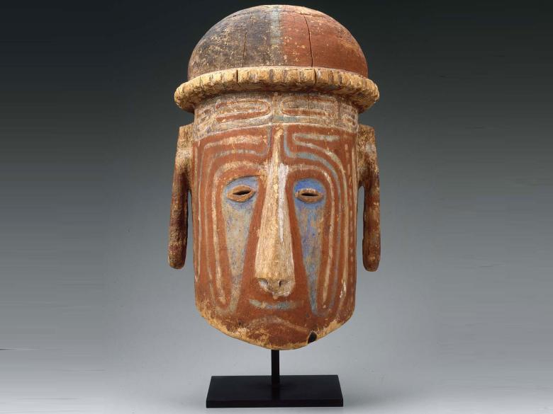 Pacific Islander Helmet mask (kakaparaga)