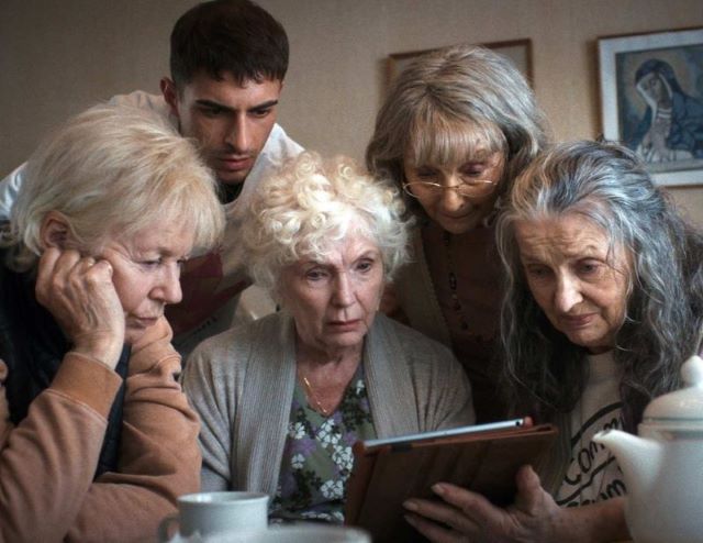 Still from Four Mothers