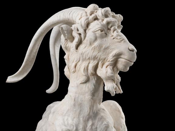 Fondazione Torlonia's "Statue of a Resting Goat" (MT 441)