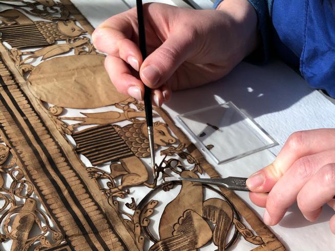 Treatment of Judaica papercut