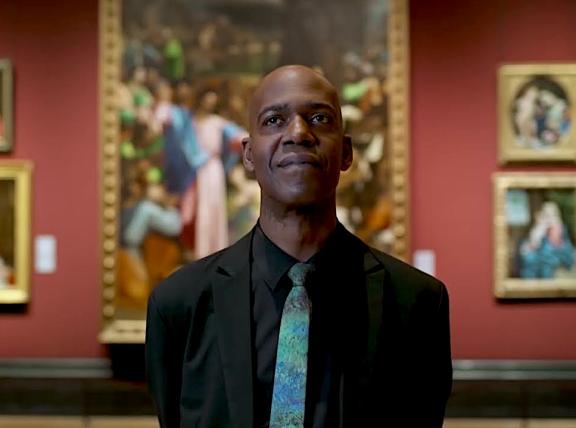Still from My National Gallery, London (2023), by Phil Grabsky.