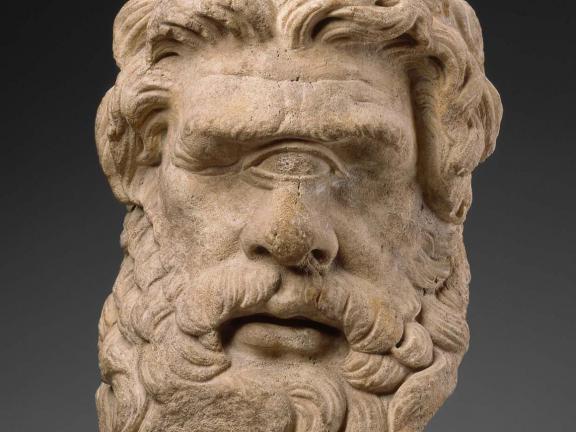 Head of Polyphemos, Greek or Roman, Hellenistic or Imperial Period, about 150 BC or later