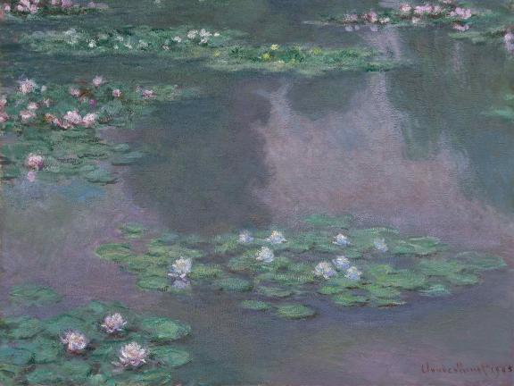 Claude Monet, Water Lilies(detail), 1905.