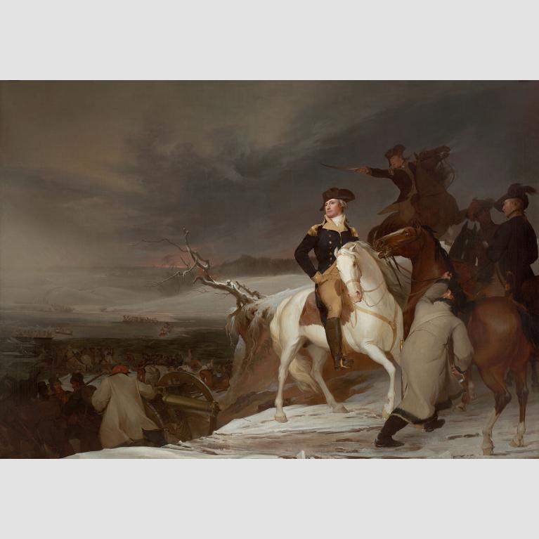 Painting of the The Passage of the Delaware
