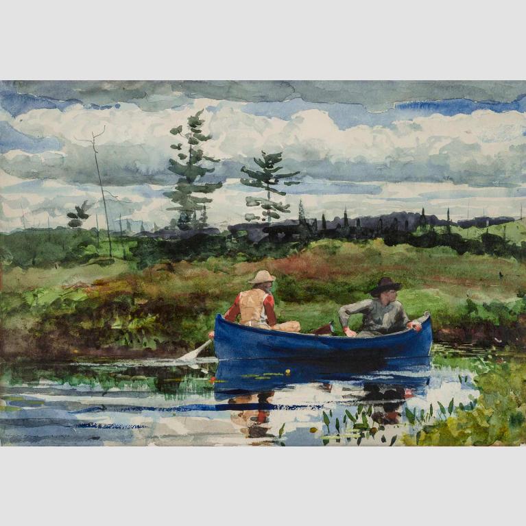 Winslow Homer, The Blue Boat, 1892.