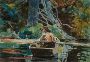 Winslow Homer, The Adirondack Guide, 1894.