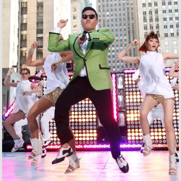 South Korean rapper Psy performs his massive K-pop hit "Gangnam Style" live on NBC's "Today" show.