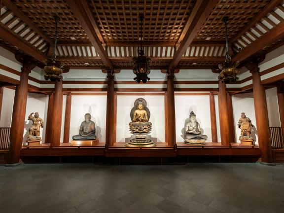 Japanese Buddhist Temple Room 