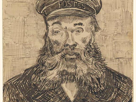  Portrait of Joseph Roulin 