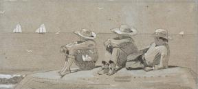 Winslow Homer, Three Boys on a Beached Dory, 1873. 