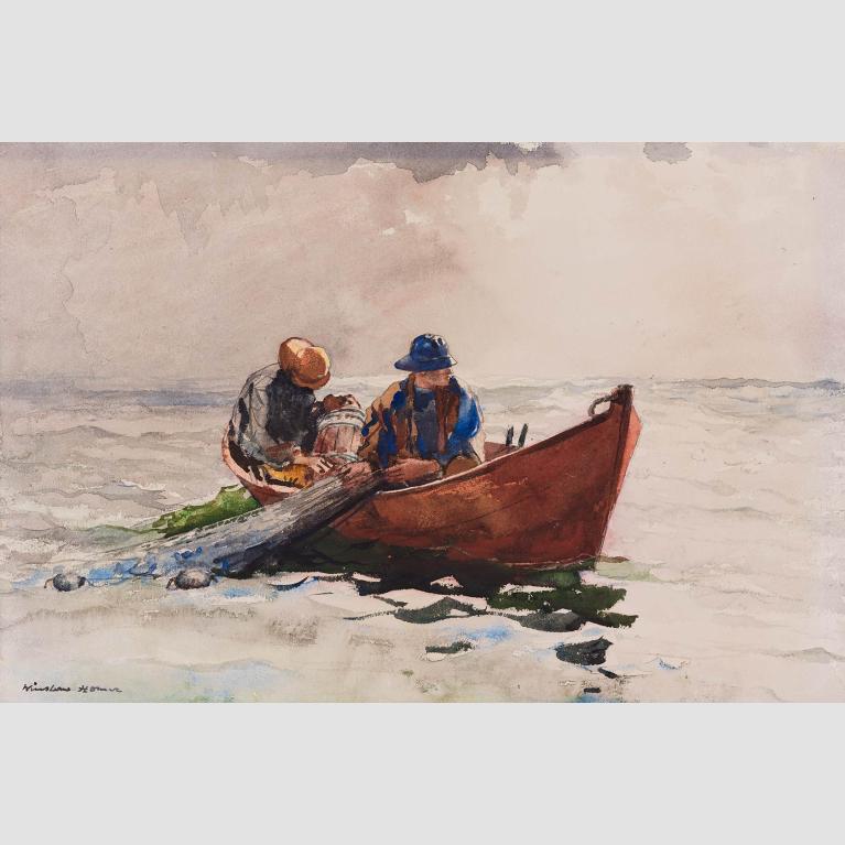 Winslow Homer, The Dory, 1887. 