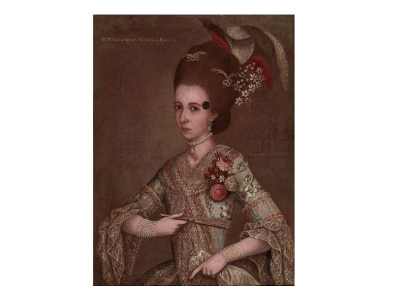 Miguel de Herrera, Portrait of Doña Feliciana Belendes y Ramirez, 1783