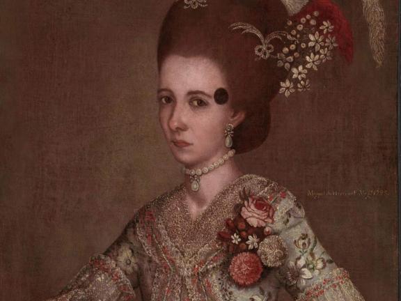 Miguel de Herrera, Portrait of Doña Feliciana Belendes y Ramirez, 1783