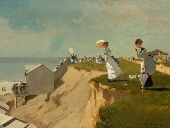 Winslow Homer, Long Branch, New Jersey, 1869. 